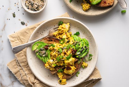 Scrambled chilli oil Tofu